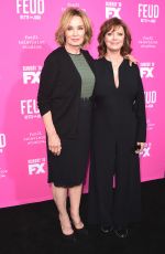 SUSAN SARADON and JESSICA LANGE at Feud: Bette and Joan FYC Event at Wilshire Ebell Theatre in Los Angeles 04/21/2017