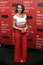 SYLVIA GRACE at The Immortal Life of Henrietta Lacks Screening in New York 04/18/2017