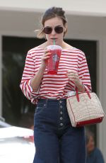 TALLULAH WILLIS at a Starbucks in Bel-Air 04/11/2017