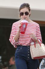 TALLULAH WILLIS at a Starbucks in Bel-Air 04/11/2017