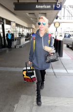 TARA REID at LAX Airport in Los Angeles 04/03/2017