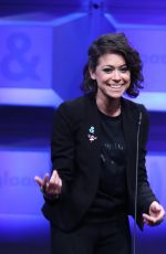 TATIANA MASLANY at 2017 Glaad Media Awards in Los Angeles 04/01/2017