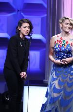 TATIANA MASLANY at 2017 Glaad Media Awards in Los Angeles 04/01/2017