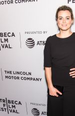TAYLOR SCHILLING at Take Me Premiere at 2017 Tribreca Film Festival 04/25/2017