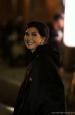 TERI HATCHER on the Set of Supergirl in Vancouver 04/07/2017