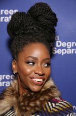 TEYONAH PARRIS at Six Degrees of Separation Opening Night in New York 04/25/2017