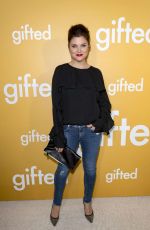 TIFFANI THIESSEN at Gifted Premiere in Los Angeles 04/04/2017