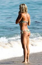 TORRIE WILSON in Bikini on the Beach in Miami 04/07/2017