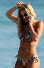 TORRIE WILSON in Bikini on the Beach in Miami 04/07/2017