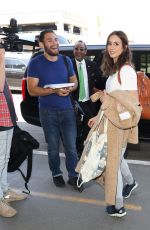TROIAN BELLISARIO at Los Angeles International Airport 04/05/2017