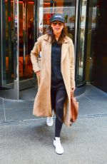 TROIAN BELLISARIO Leaves Her Hotel in New York 04/19/2017