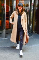 TROIAN BELLISARIO Leaves Her Hotel in New York 04/19/2017