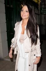 TULISA CONTOSTAVLOS Leave Arts Club in London 04/02/2017