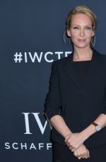 UMA THURMAN at IWC Schaffhausen 5th Annual for the Love of Cinema Gala at Tribeca Film Festival in New York 04/20/2017