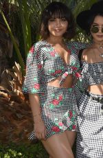 VANESSA and STELLA HUDGENS at Foray Collective Desert Oasis Party at 2017 Coachella 04/14/2017