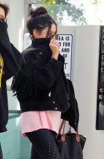 VANESSA and STELLA HUDGENS Heading to a Gym in Los Angeles 04/12/2017
