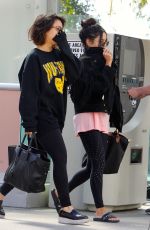 VANESSA and STELLA HUDGENS Heading to a Gym in Los Angeles 04/12/2017