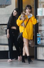 VANESSA and STELLA HUDGENSat a Nail Salon in Los Angeles 04/25/2017