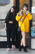 VANESSA and STELLA HUDGENSat a Nail Salon in Los Angeles 04/25/2017