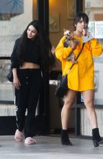 VANESSA and STELLA HUDGENSat a Nail Salon in Los Angeles 04/25/2017