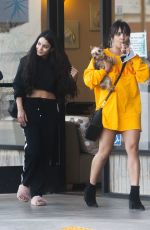 VANESSA and STELLA HUDGENSat a Nail Salon in Los Angeles 04/25/2017