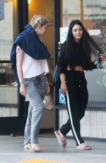 VANESSA and STELLA HUDGENSat a Nail Salon in Los Angeles 04/25/2017