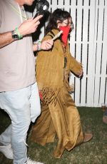 VANESSA HUDGENS Arrives at DJ Snake Performance at Coachella Festival 04/15/2017