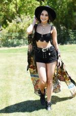 VANESSA HUDGENS at Coachella Music Festival in Indio 04/14/2017