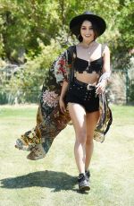 VANESSA HUDGENS at Coachella Music Festival in Indio 04/14/2017