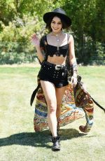 VANESSA HUDGENS at Coachella Music Festival in Indio 04/14/2017