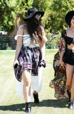 VANESSA HUDGENS at Coachella Music Festival in Indio 04/14/2017