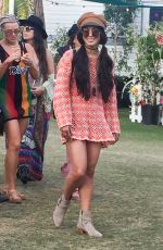 VANESSA HUDGENS at Coachella Valley Music and Arts Festival in Indio 04/16/2017