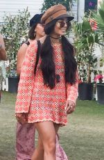 VANESSA HUDGENS at Coachella Valley Music and Arts Festival in Indio 04/16/2017