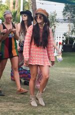 VANESSA HUDGENS at Coachella Valley Music and Arts Festival in Indio 04/16/2017