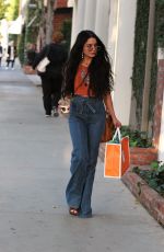 VANESSA HUDGENS Leaves a Skin Care Clinic in West Hollywood 04/11/2017