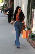 VANESSA HUDGENS Leaves a Skin Care Clinic in West Hollywood 04/11/2017