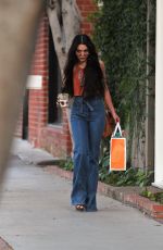 VANESSA HUDGENS Leaves a Skin Care Clinic in West Hollywood 04/11/2017