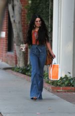 VANESSA HUDGENS Leaves a Skin Care Clinic in West Hollywood 04/11/2017