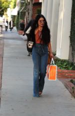 VANESSA HUDGENS Leaves a Skin Care Clinic in West Hollywood 04/11/2017