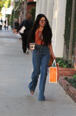 VANESSA HUDGENS Leaves a Skin Care Clinic in West Hollywood 04/11/2017