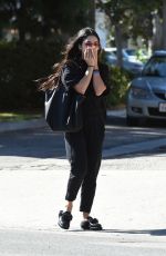VANESSA HUDGENS Leaves Alfred Coffee in Los Angeles 04/28/2017