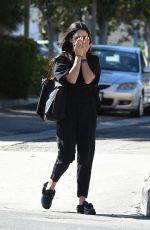 VANESSA HUDGENS Leaves Alfred Coffee in Los Angeles 04/28/2017