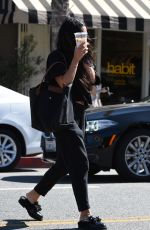VANESSA HUDGENS Leaves Alfred Coffee in Los Angeles 04/28/2017