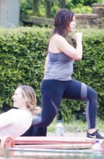 VICKY PATTISON Workout Out at Bootcamp in Norfolk 04/18/2017