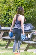 VICKY PATTISON Workout Out at Bootcamp in Norfolk 04/18/2017