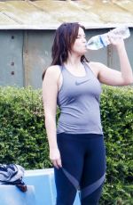 VICKY PATTISON Workout Out at Bootcamp in Norfolk 04/18/2017