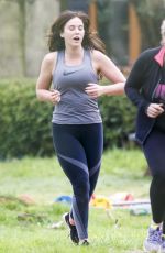 VICKY PATTISON Workout Out at Bootcamp in Norfolk 04/18/2017