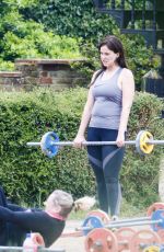 VICKY PATTISON Workout Out at Bootcamp in Norfolk 04/18/2017
