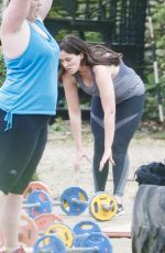 VICKY PATTISON Workout Out at Bootcamp in Norfolk 04/18/2017