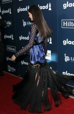 VICTORIA JUSTICE at 2017 Glaad Media Awards in Los Angeles 04/01/2017